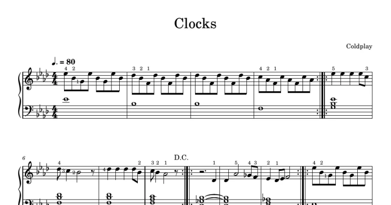 Clocks - Coldplay