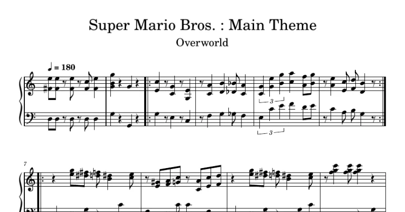 Super Mario Bros. - Main Theme