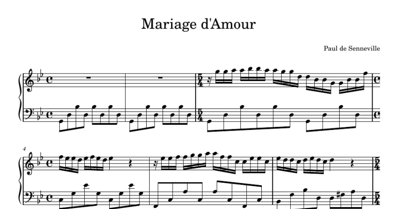 Mariage d'Amour - Richard Clayderman