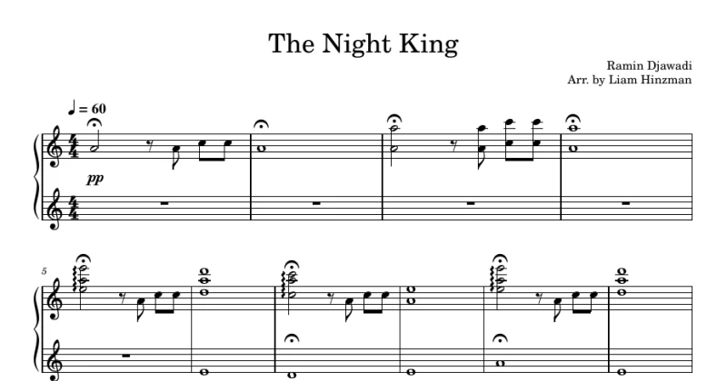 The Night King - Ramin Djawadi