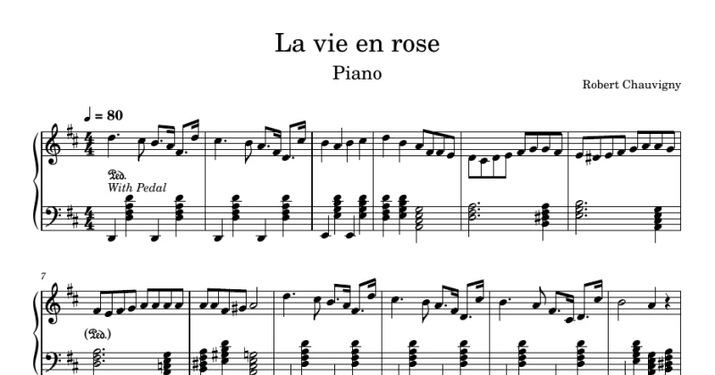La Vie En Rose - Édith Piaf