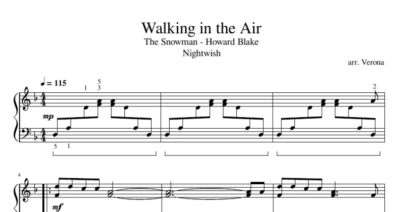 Walking In The Air