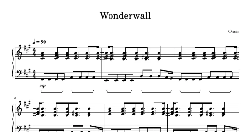 Wonderwall - Oasis