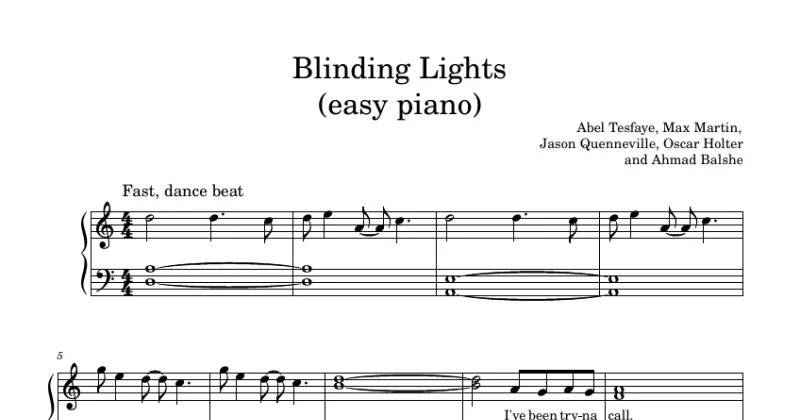 Blinding Lights