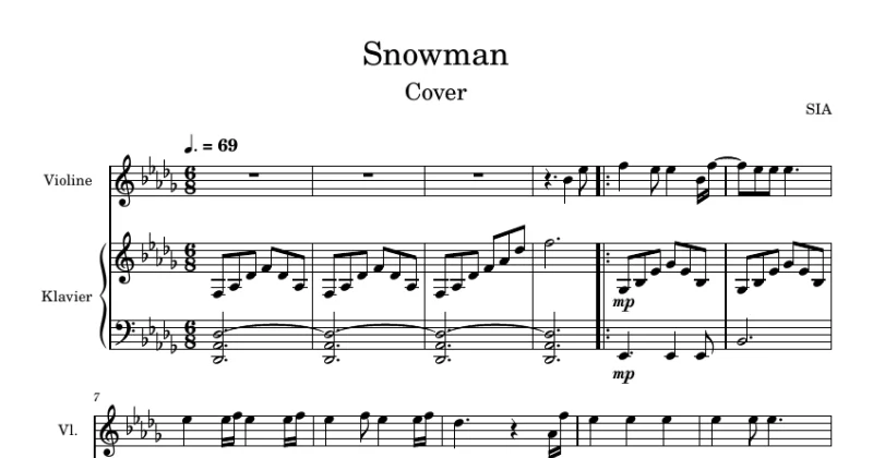 Snowman - Sia