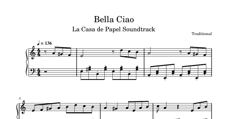 Bella Ciao - La Casa de Papel