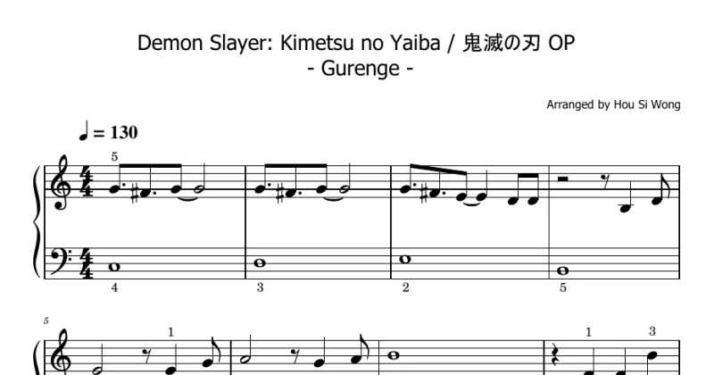 Gurenge (Demon Slayer) - Kimetsu no Yaiba