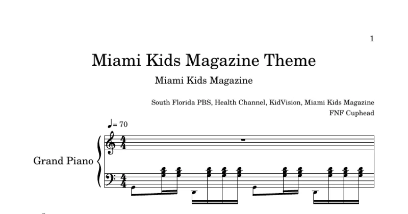 Miami Kids Magazine Theme