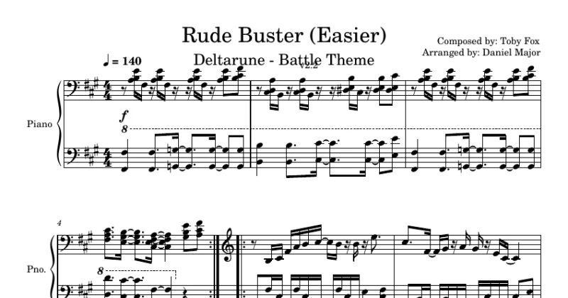 Rude Buster - Toby Fox