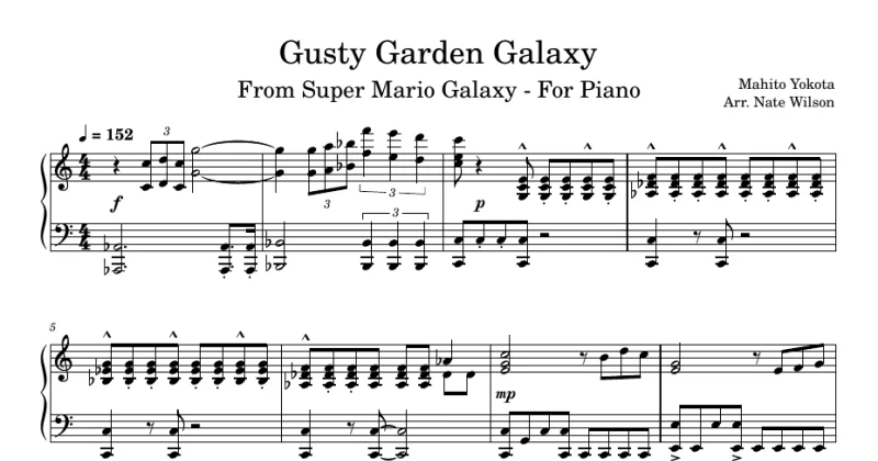 Gusty Garden Galaxy (Super Mario Galaxy)