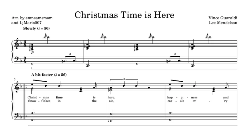 Christmas Time is Here - A Charlie Brown Christmas