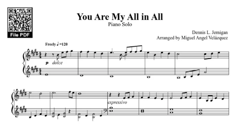 You Are My All In All