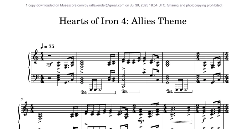 Allies Main Theme (Hearts of Iron IV)