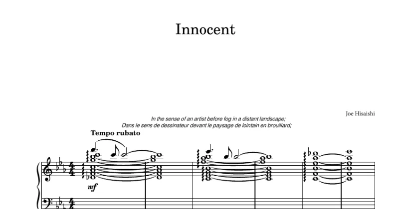 Laputa: Castle in the Sky Theme - Innocent (Carrying You)