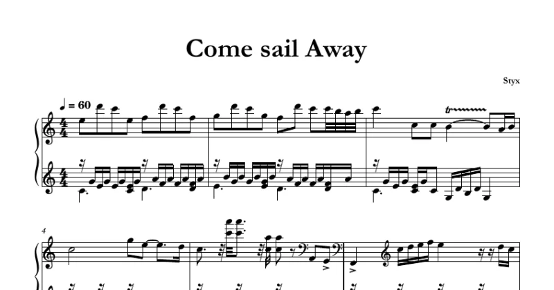 Come sail Away - Styx