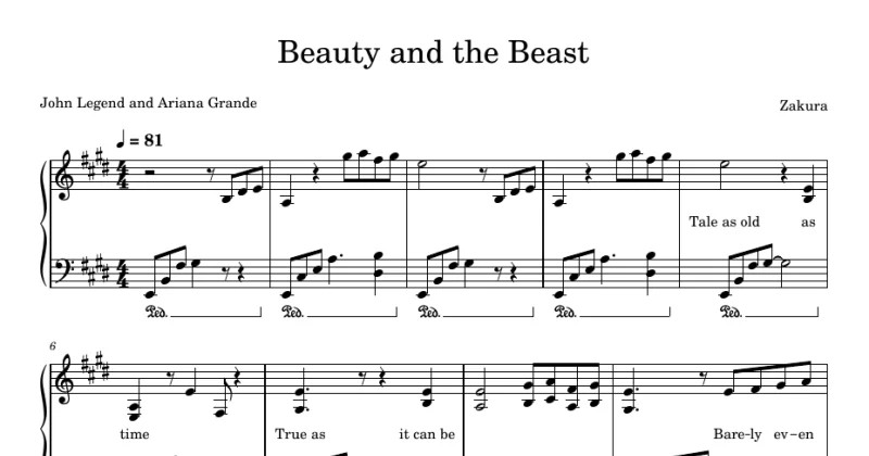 Beauty And The Beast – Alan Menken