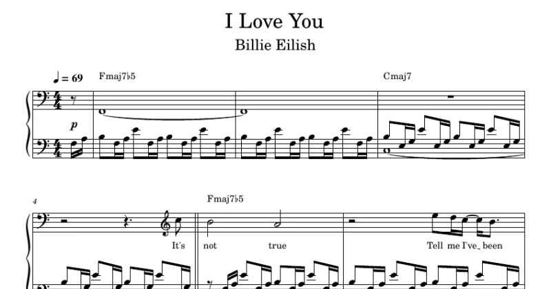 I Love You - Billie Eilish