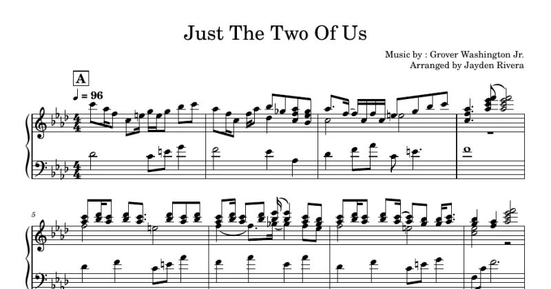 Just The Two Of Us