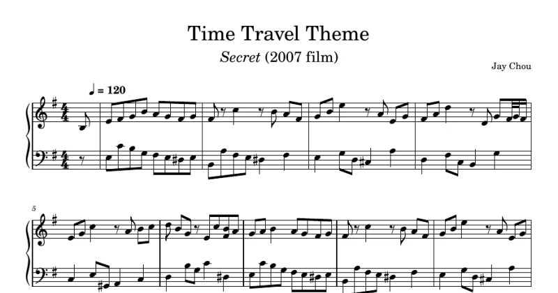 Time Travel Theme - Jay Chou