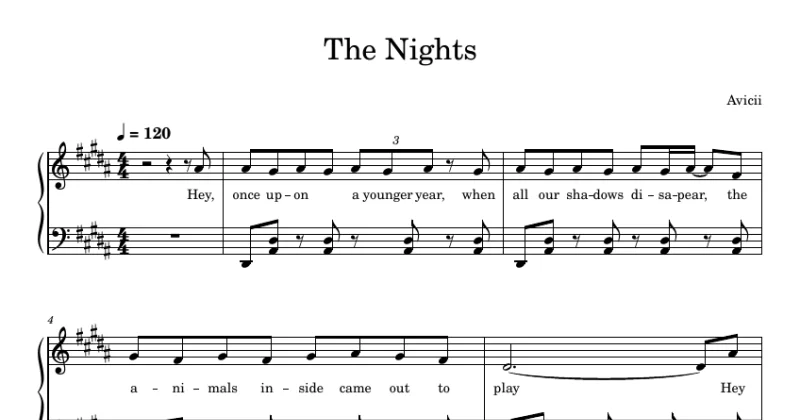 Avicii - The Nights