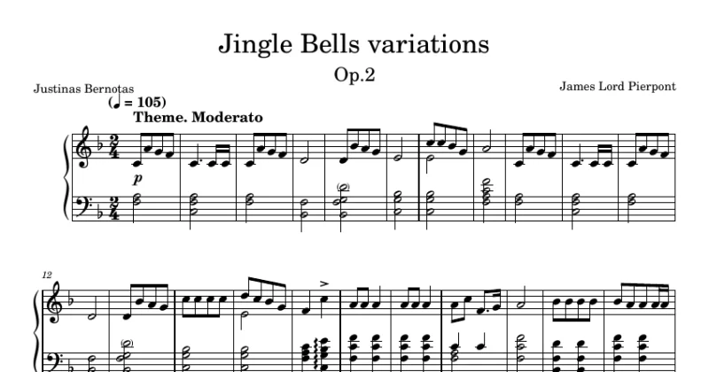 Jingle Bells variations