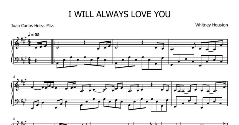 Whitney Houston - I Will Always Love You