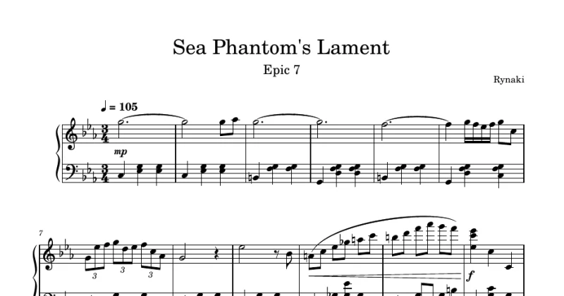 Sea Phantom's Lament