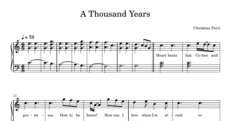 Christina Perri - A Thousand Years