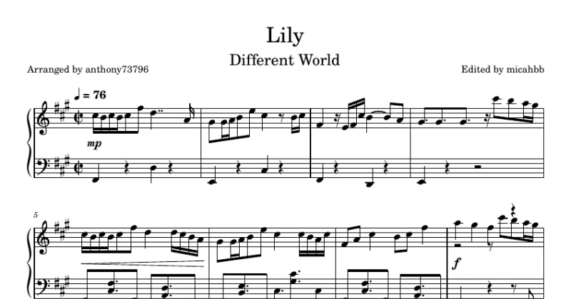 Lily  - Alan Walker