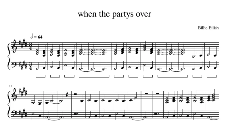 When The Party's Over