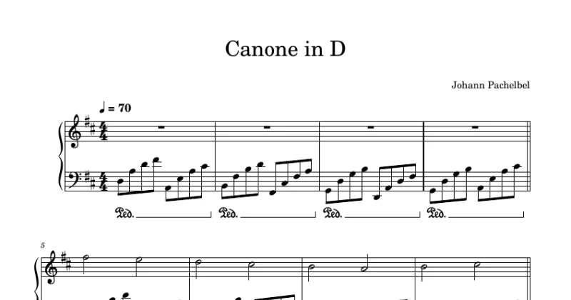 Canon in D - Pachelbel