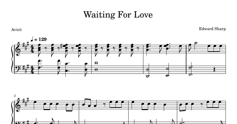 Waiting For Love - Avicii