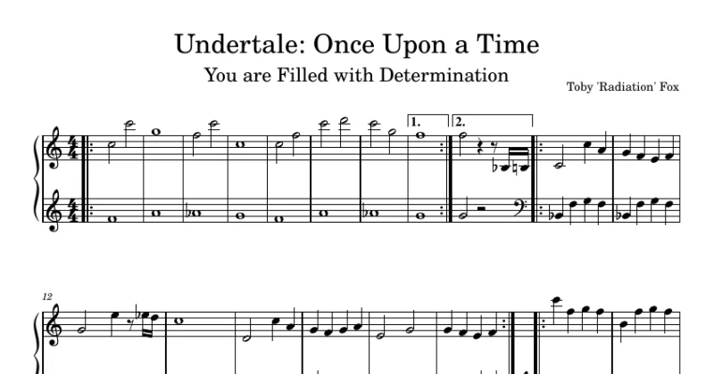 Once Upon a Time (Undertale)