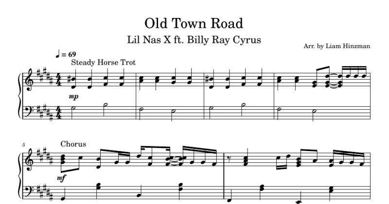 Old Town Road - Lil Nas