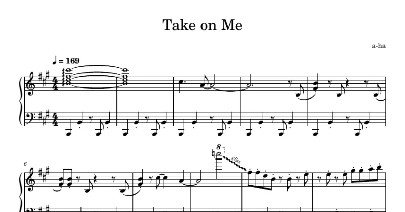 Take on Me - A-ha