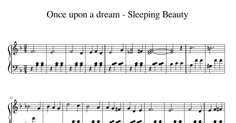 Once Upon A Dream (Sleeping Beauty)