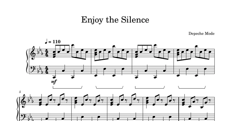 Depeche Mode - Enjoy The Silence