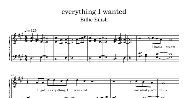 Everything I Wanted - Billie Eilish
