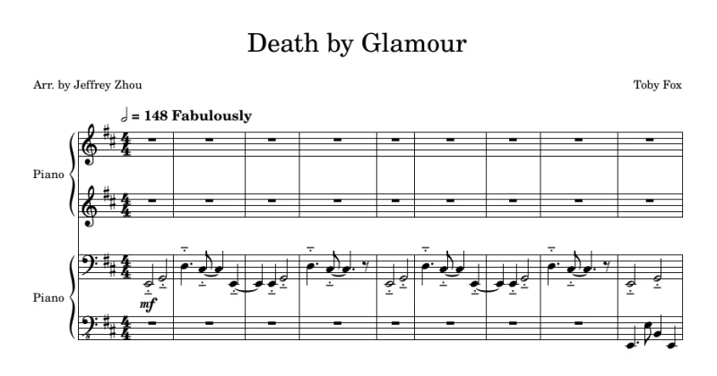 Death by Glamour (Undertale) - Toby Fox