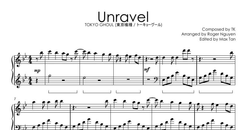 Unravel - Tk From Ling Tosite Sigure