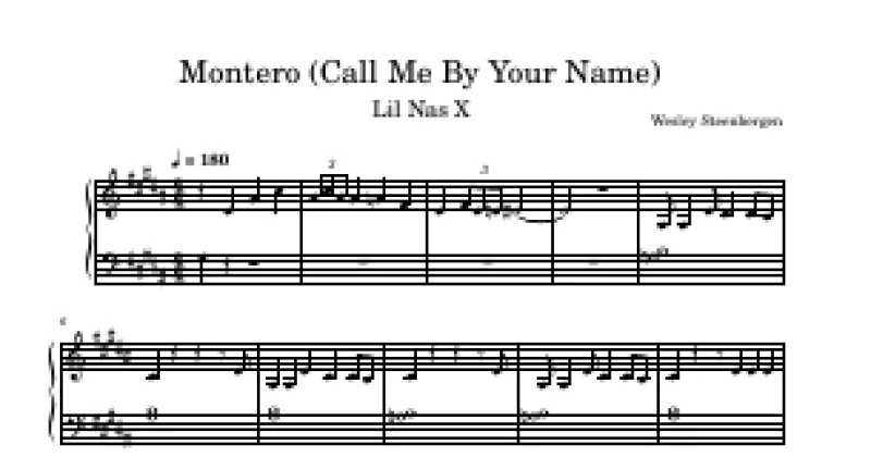 Montero (Call Me By Your Name)