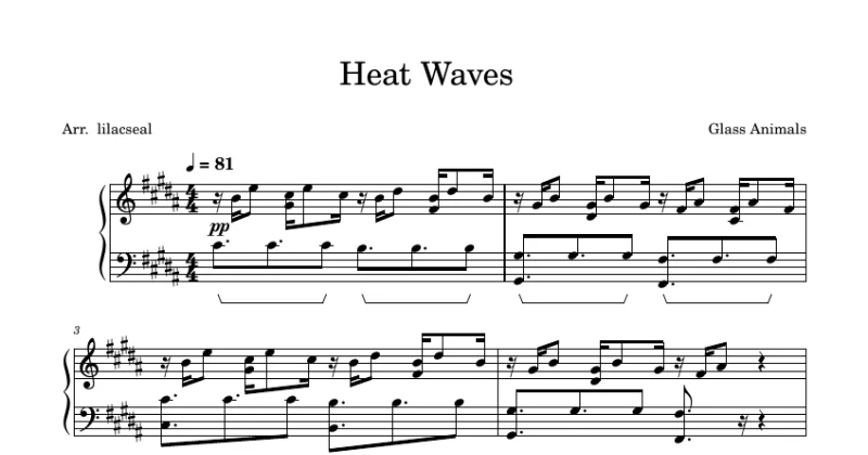 Heat Waves - Glass Animals
