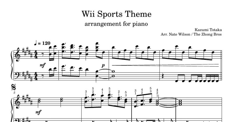 Wii Sports Theme