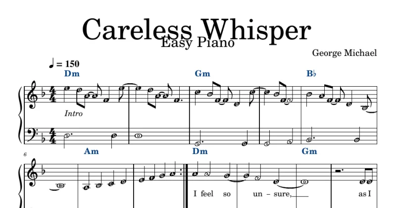 Careless Whisper