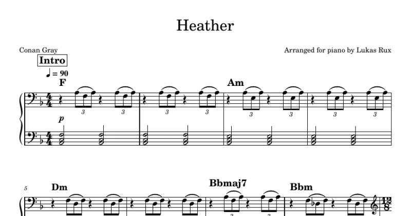 Heather - Conan Gray