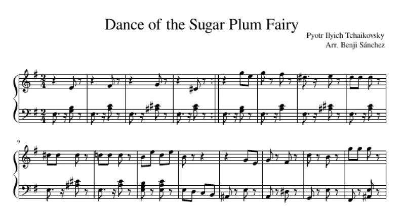 Dance Of The Sugar Plum Fairy