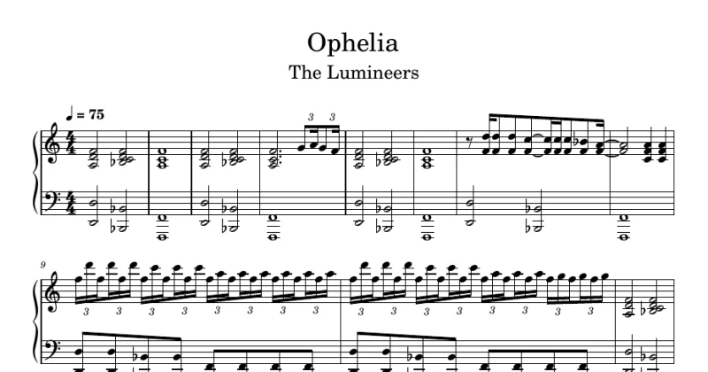 Ophelia - The Lumineers