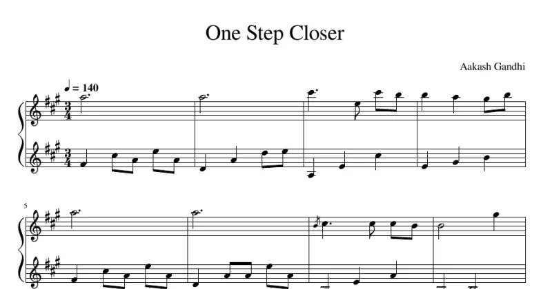One Step Closer