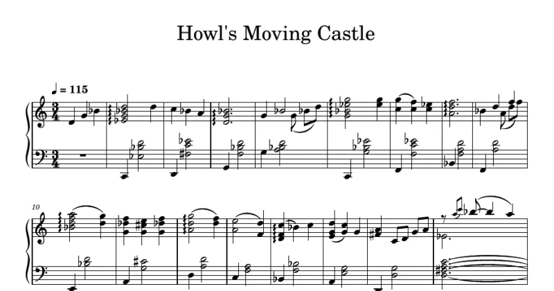 Howl's Moving Castle - Joe Hisaishi