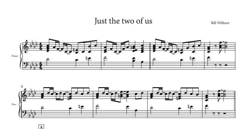Just The Two Of Us - Bill Withers